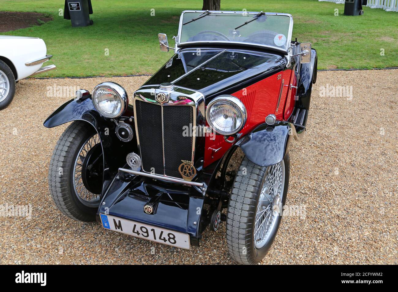 MG PA (1934), Concours of Elegance 2020, Hampton Court Palace, London, Großbritannien, Europa Stockfoto