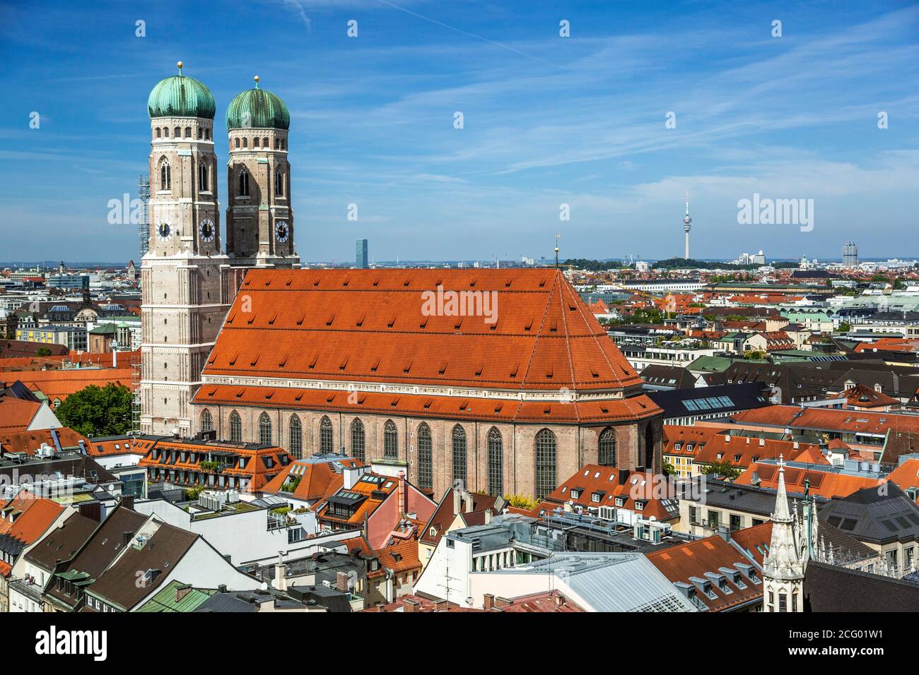 Frauenkirche, München Stockfoto