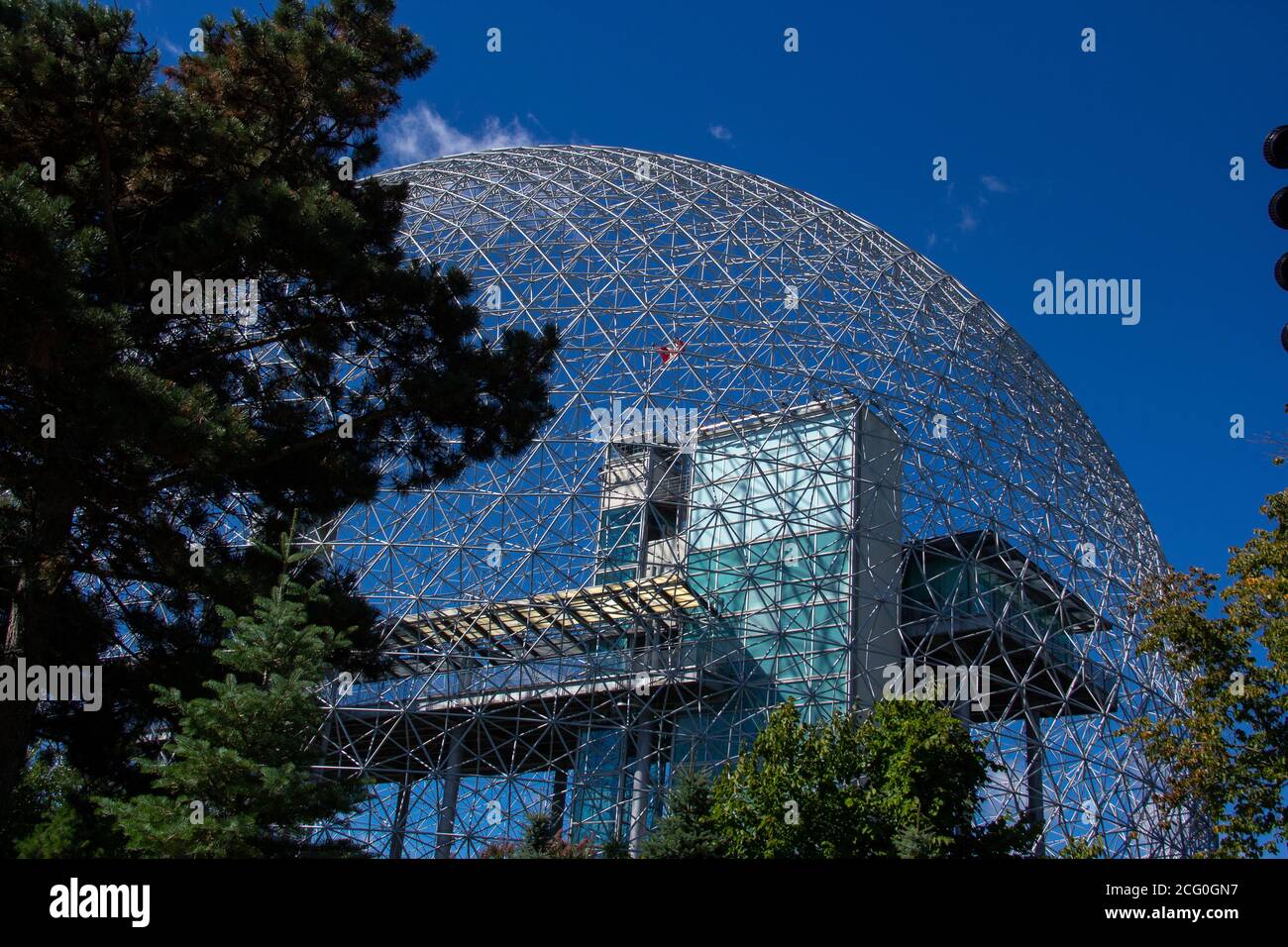 Geodätische Kuppel, Montreal Stockfoto