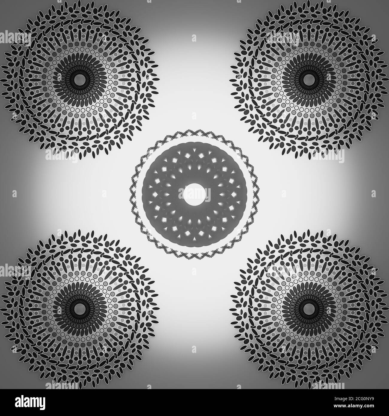 Kreisförmige Design abstrakte Bilder für Mehrzweck-Einsatz Stockfoto