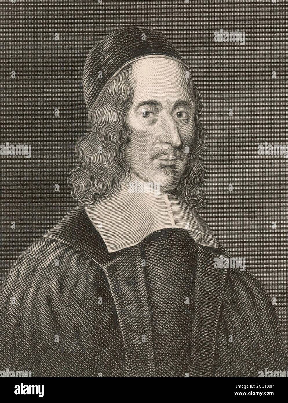 GEORGE HERBERT (1593-1633) Welsh Dichter, Redner und Kirche von England Kleriker. Stockfoto