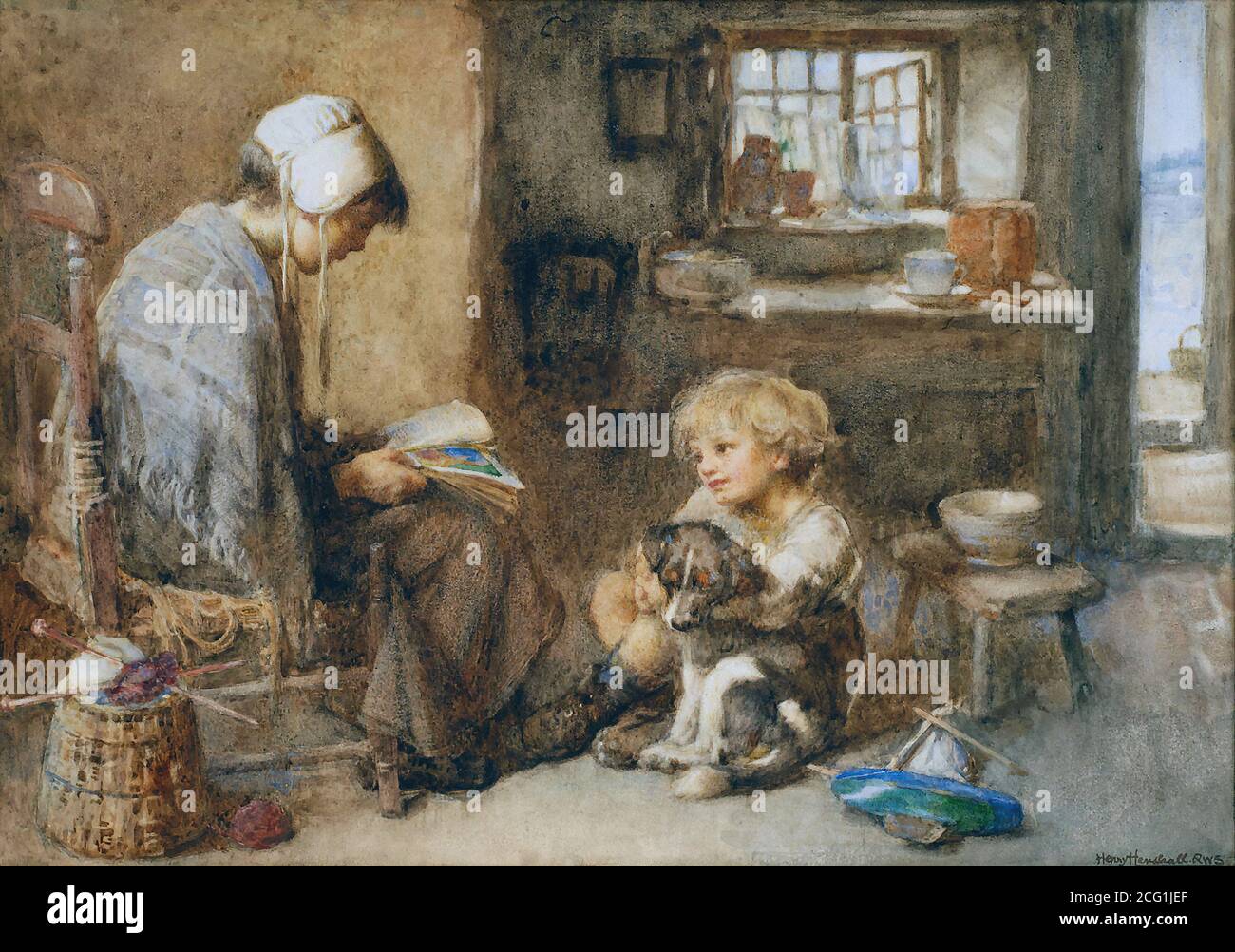 Henshall John Henry - Märchen - British School - 19. Jahrhundert Stockfoto