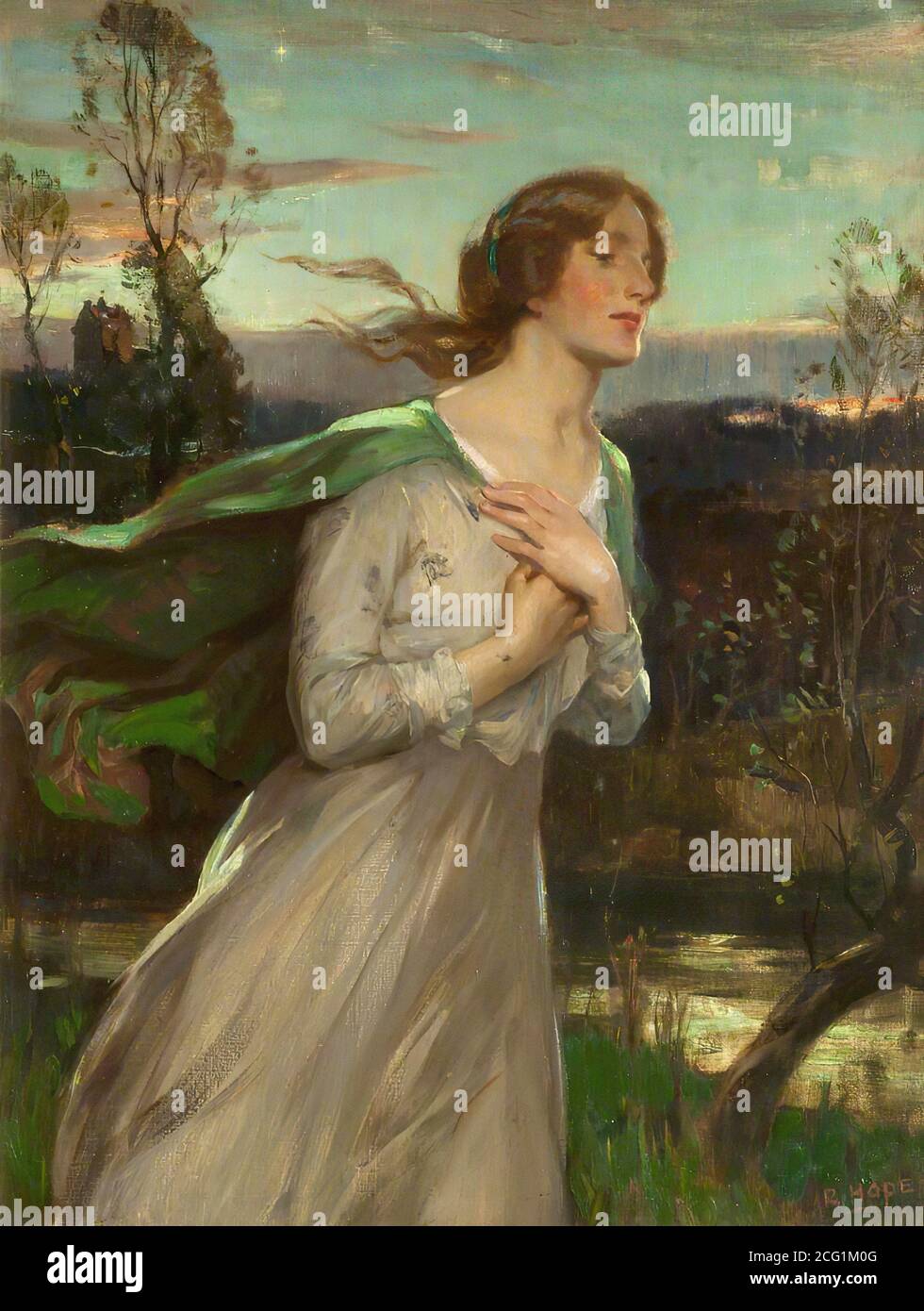 Hope Robert - Kilmeny - British School - 19. Jahrhundert Stockfoto