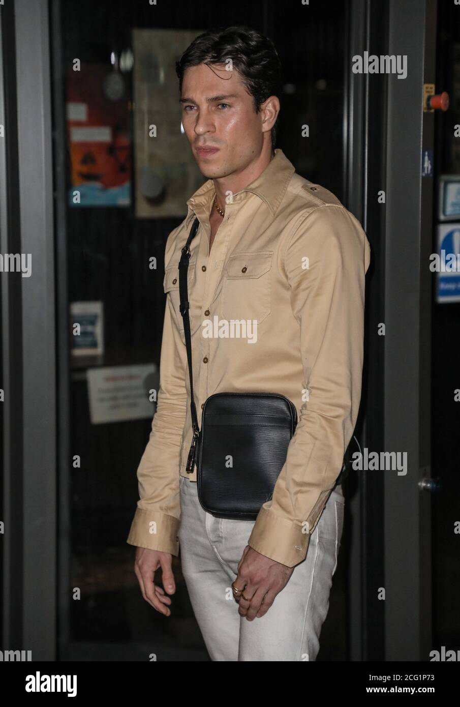 London, Großbritannien. September 2020. Joey Essex besucht die Peng Hair Party bei Jin Bo Law in London. Kredit: SOPA Images Limited/Alamy Live Nachrichten Stockfoto