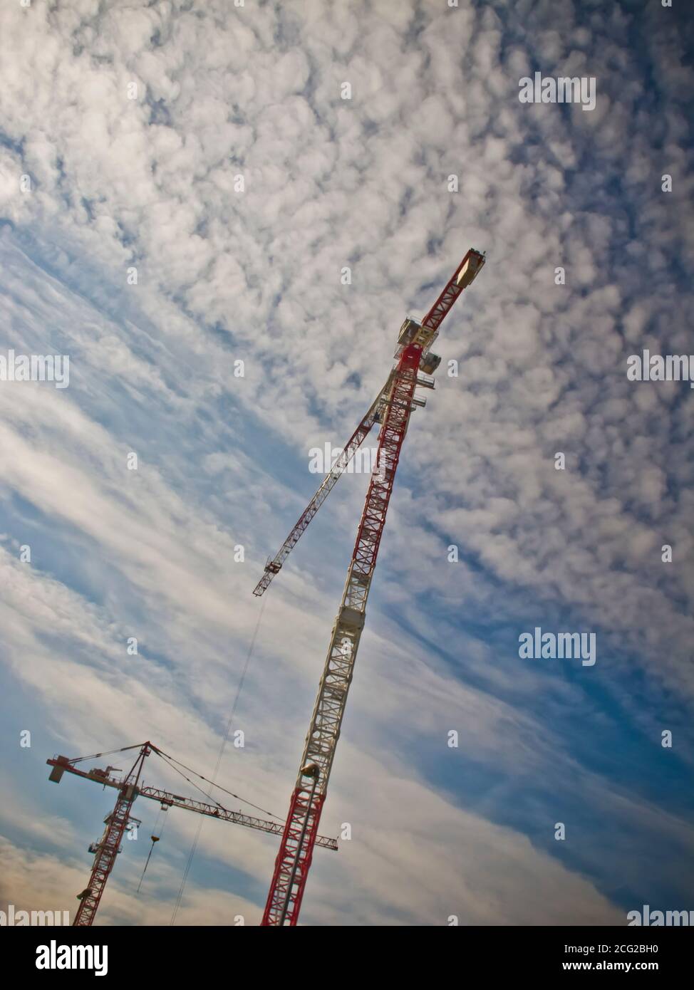 Baustellen, Mailand Expo 2015, Italien Stockfoto