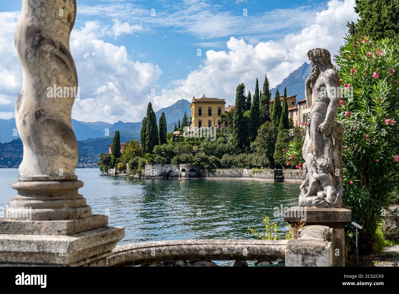 Italien. Lombardei. Comer See. Dorf Varenna. Gärten der Villa Monastero