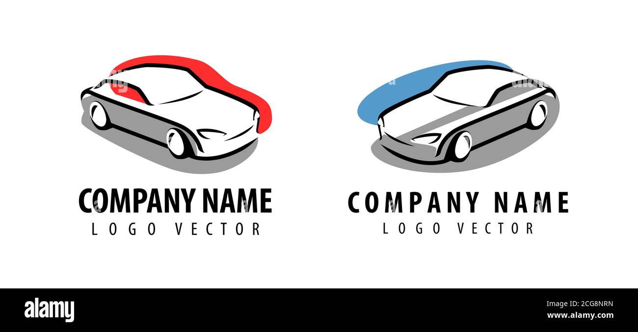 Auto-Logo-Symbol. Transport, Auto Symbol Vektor Stock Vektor