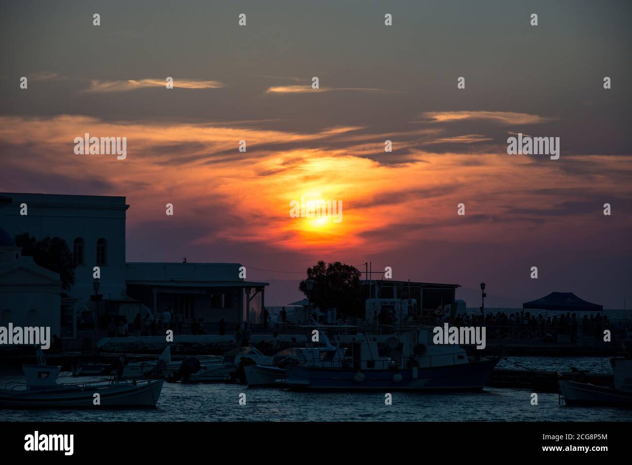 Fotos aus Mykonos Stockfoto