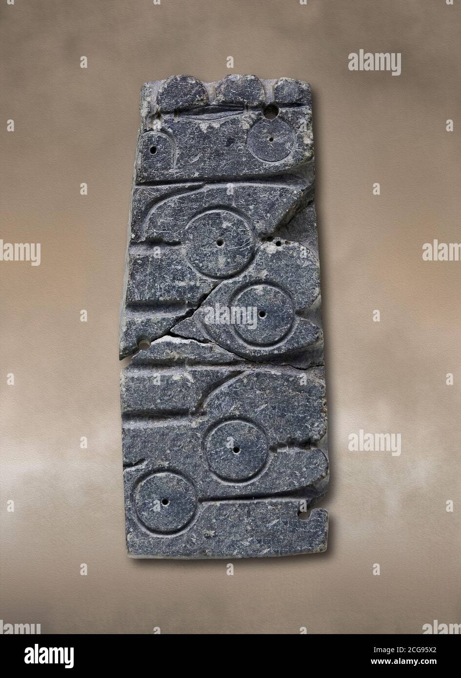 Fragment einer hethitischen Form aus der hethitischen Hauptstadt