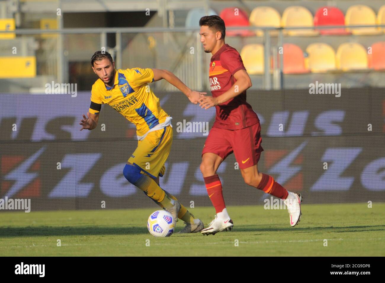 Frosinone, Italien. September 2020. Frosinone- ROMA während Frosinone vs Roma, Fußball-Test-Spiel - Credit: LM/Renato Olimpio/Alamy Live News Stockfoto