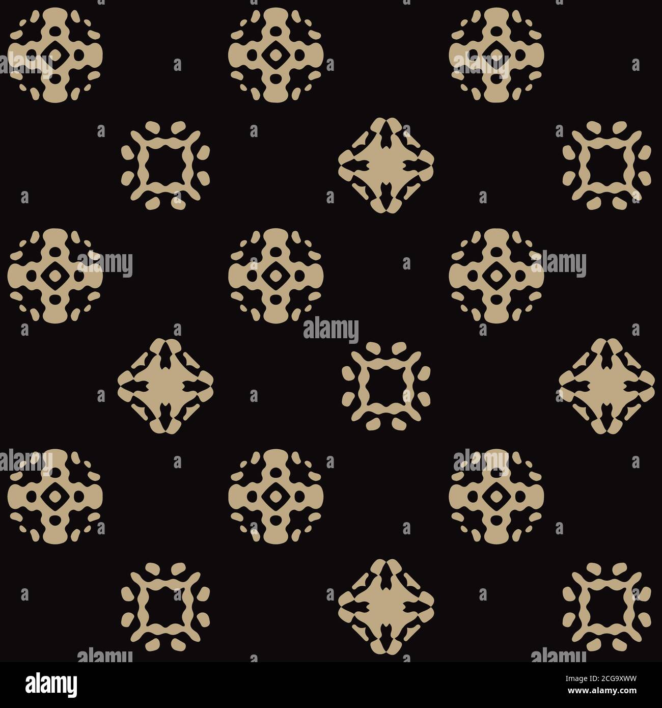Ornament Nahtloses Vektor-Muster - wiederholende Ornament für Textil, Papier, Mode etc. Stock Vektor