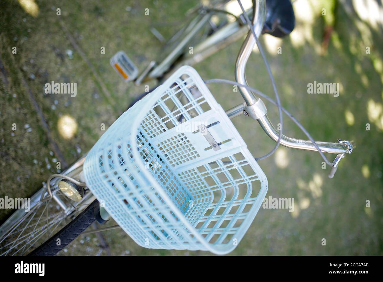 Retro-Stil Bild eines neunzehnten Jahrhunderts Fahrrad isoliert Stockfoto