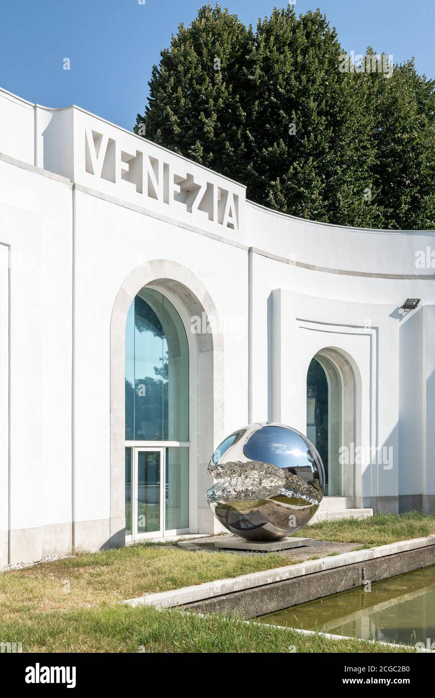 2018 Biennale Venedig Architektur kuratiert von Yvonne Farrell und Shelley McNamara. Pavillon Von Venedig. Stockfoto