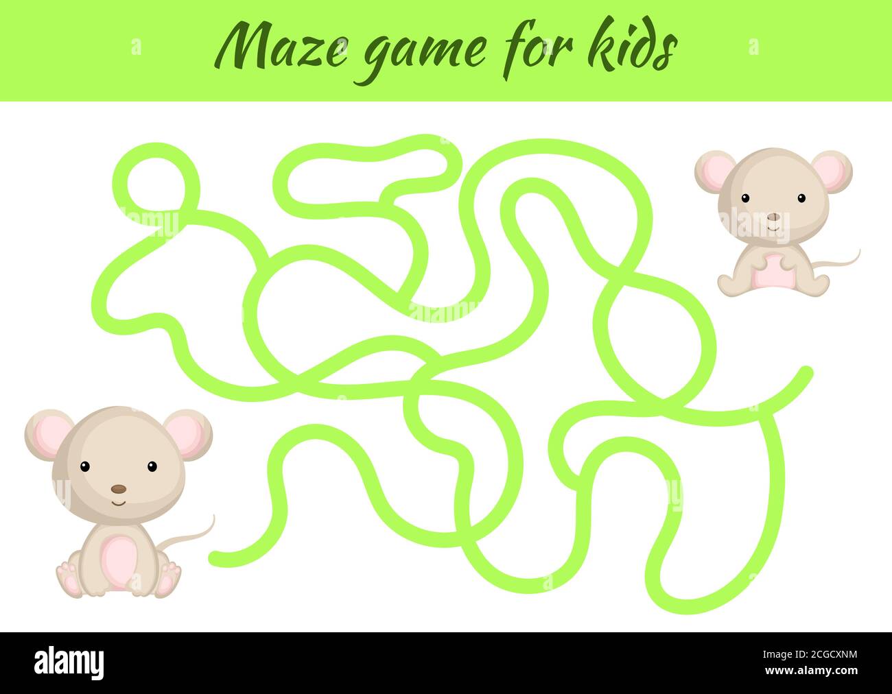 Lustige Labyrinth oder LabyrinthSpiel für Kinder. Helfen Sie der
