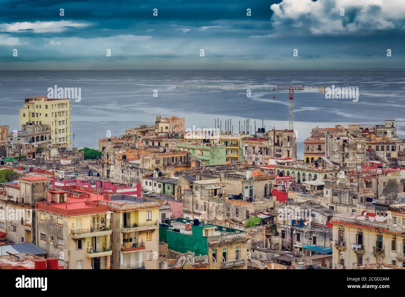 Havanna Panorama der Stadt, Kuba Stockfoto