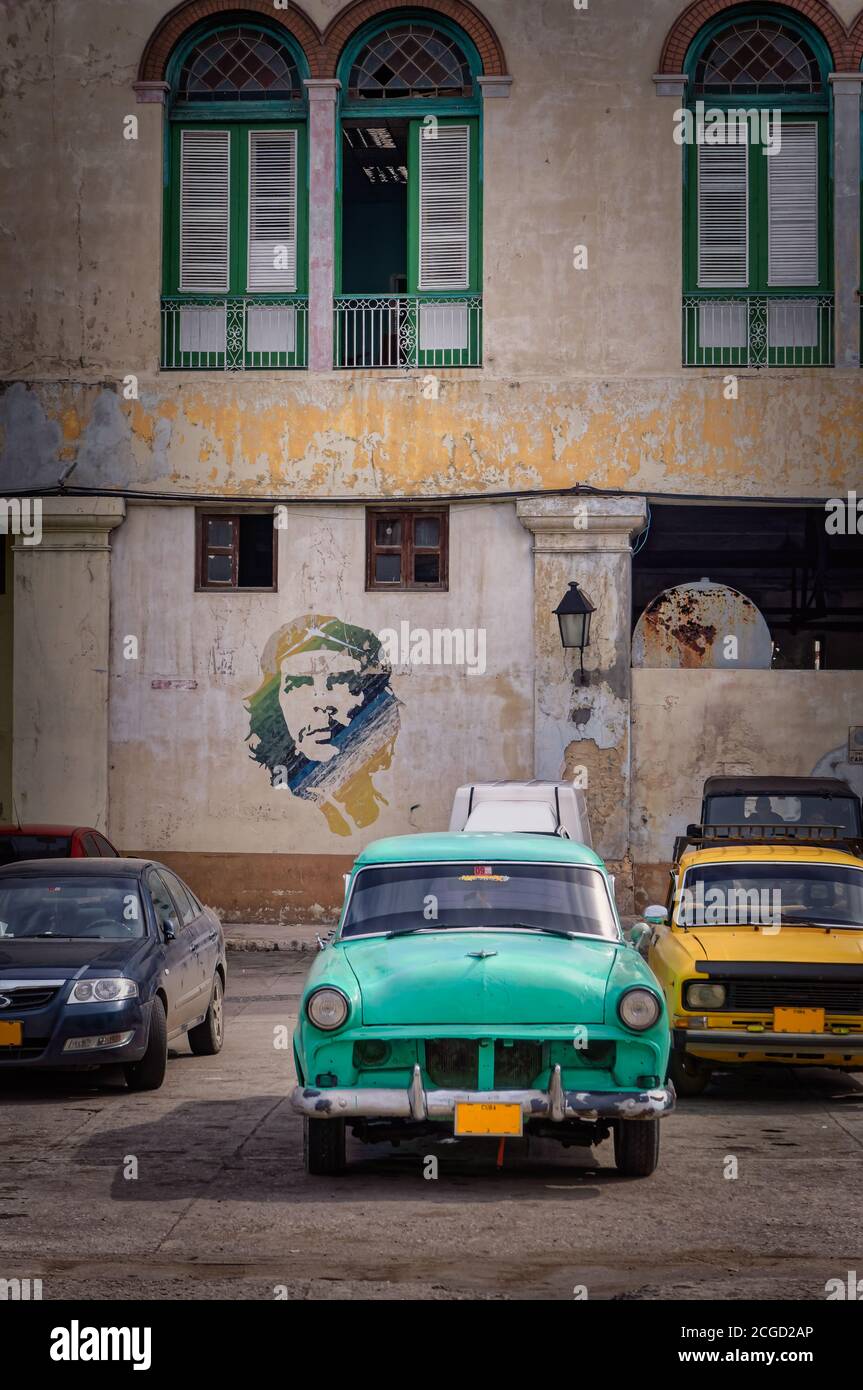 Klassische Oldtimer in Havanna, Kuba Stockfoto