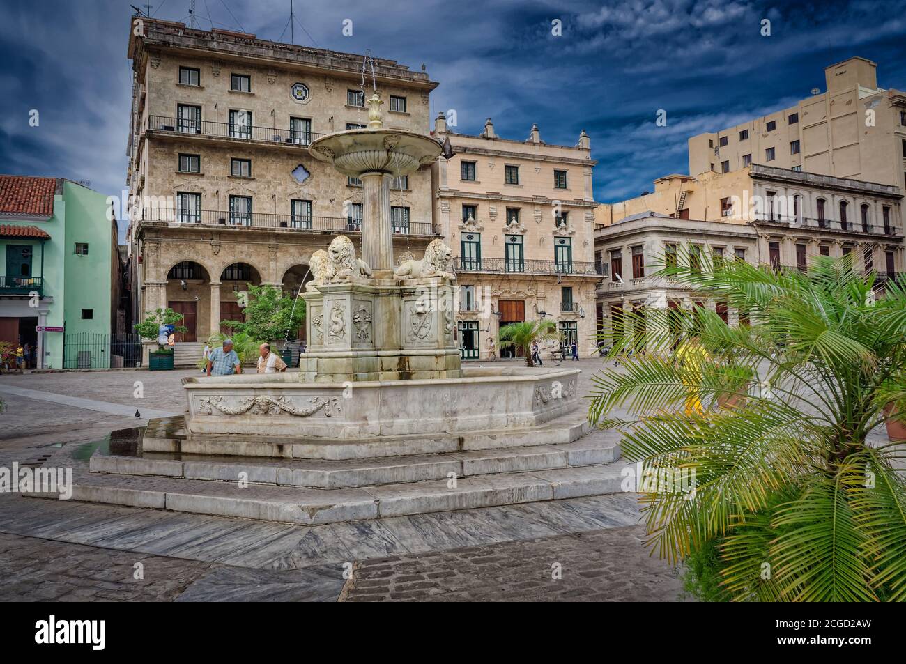 Old plaza Place in Havanna, Kuba Stockfoto
