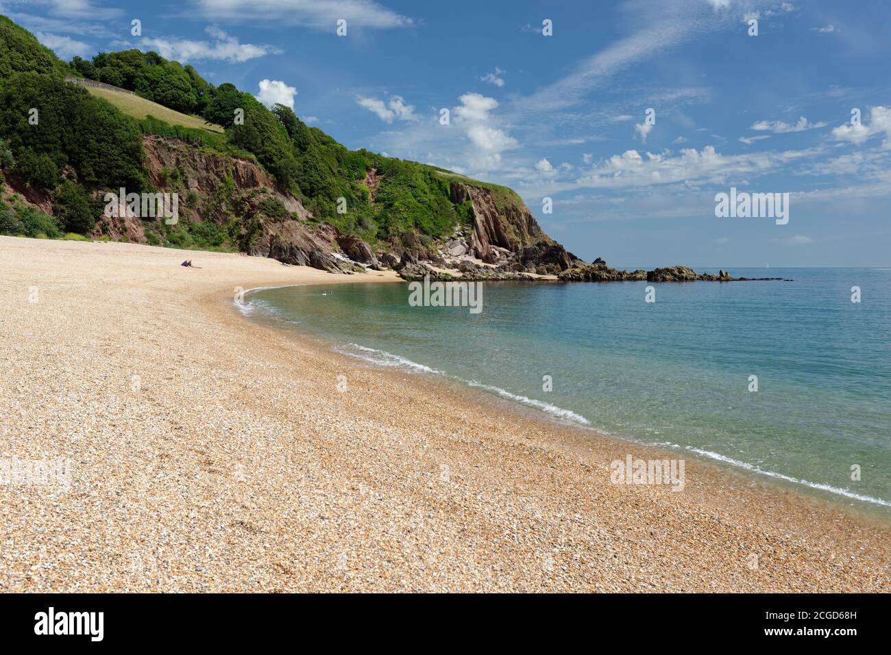 Blackpool Sands, Devon, UK Stockfoto