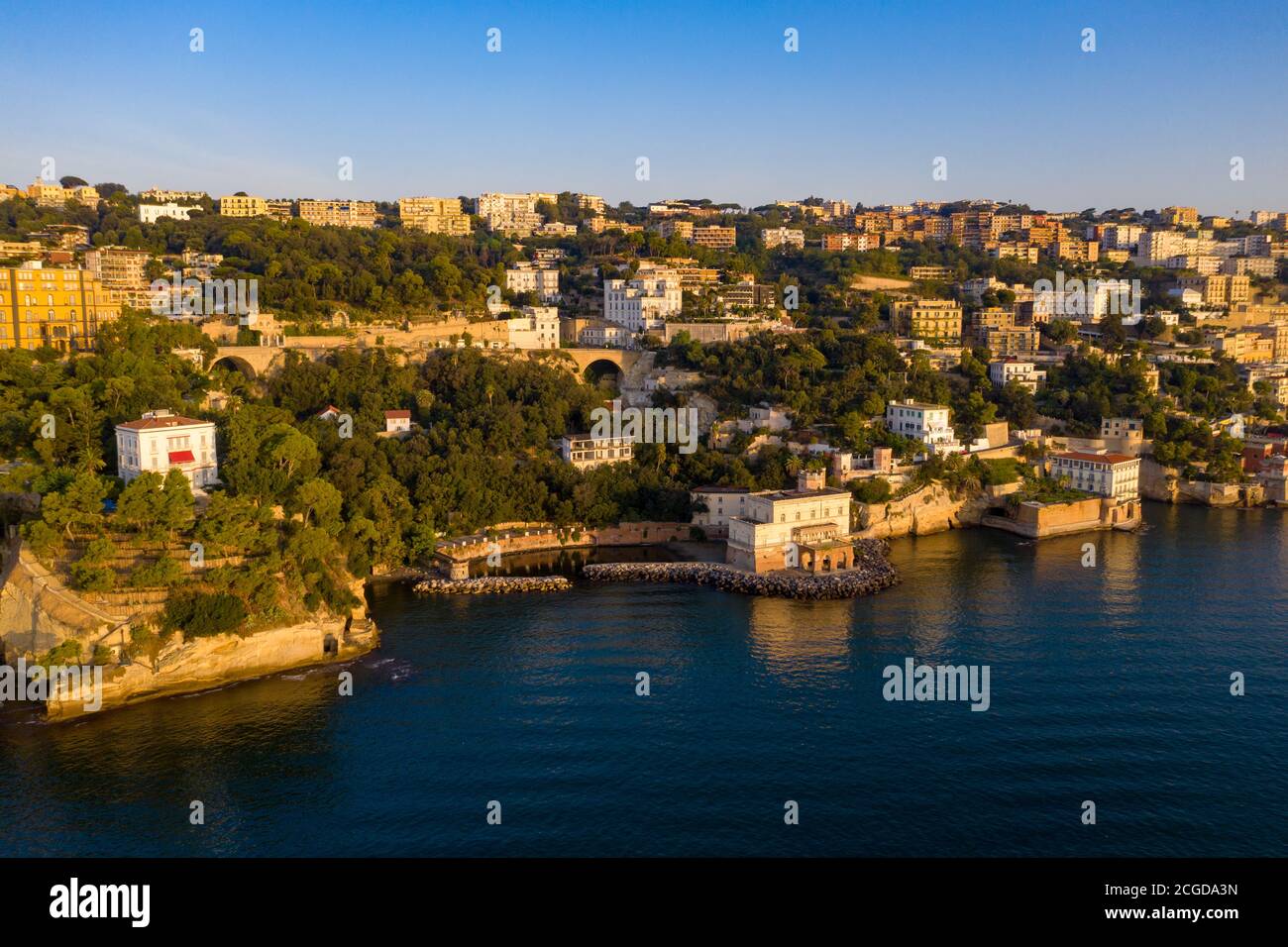 Villa Rocca Matilde - Lauro, Napoli, Posillipo Stockfoto