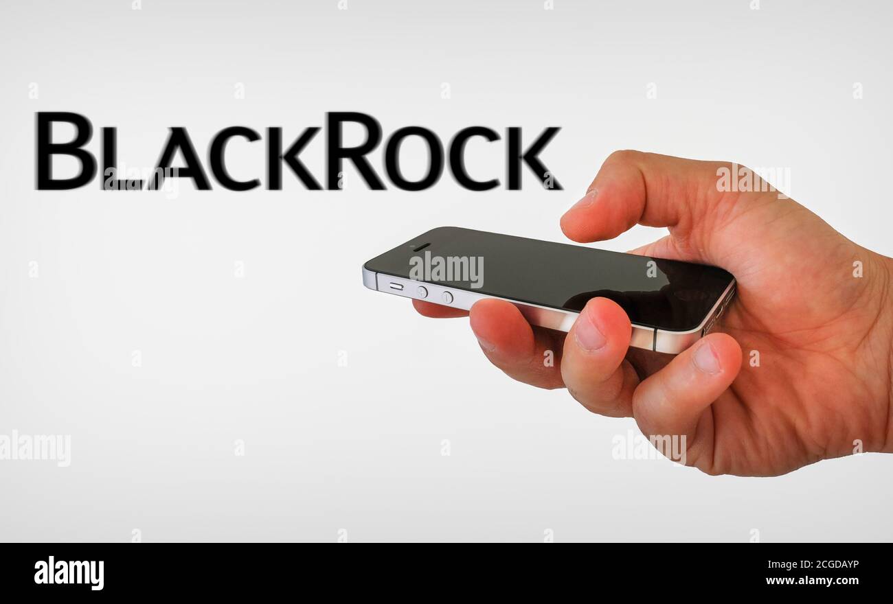 BlackRock-Logo Stockfoto