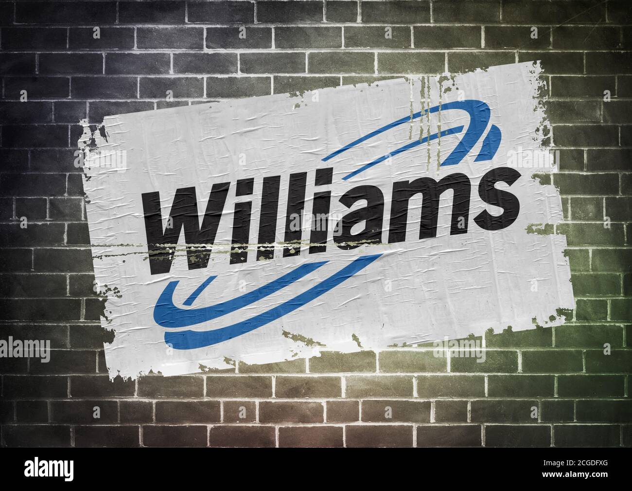Williams Fracking Firma Stockfoto
