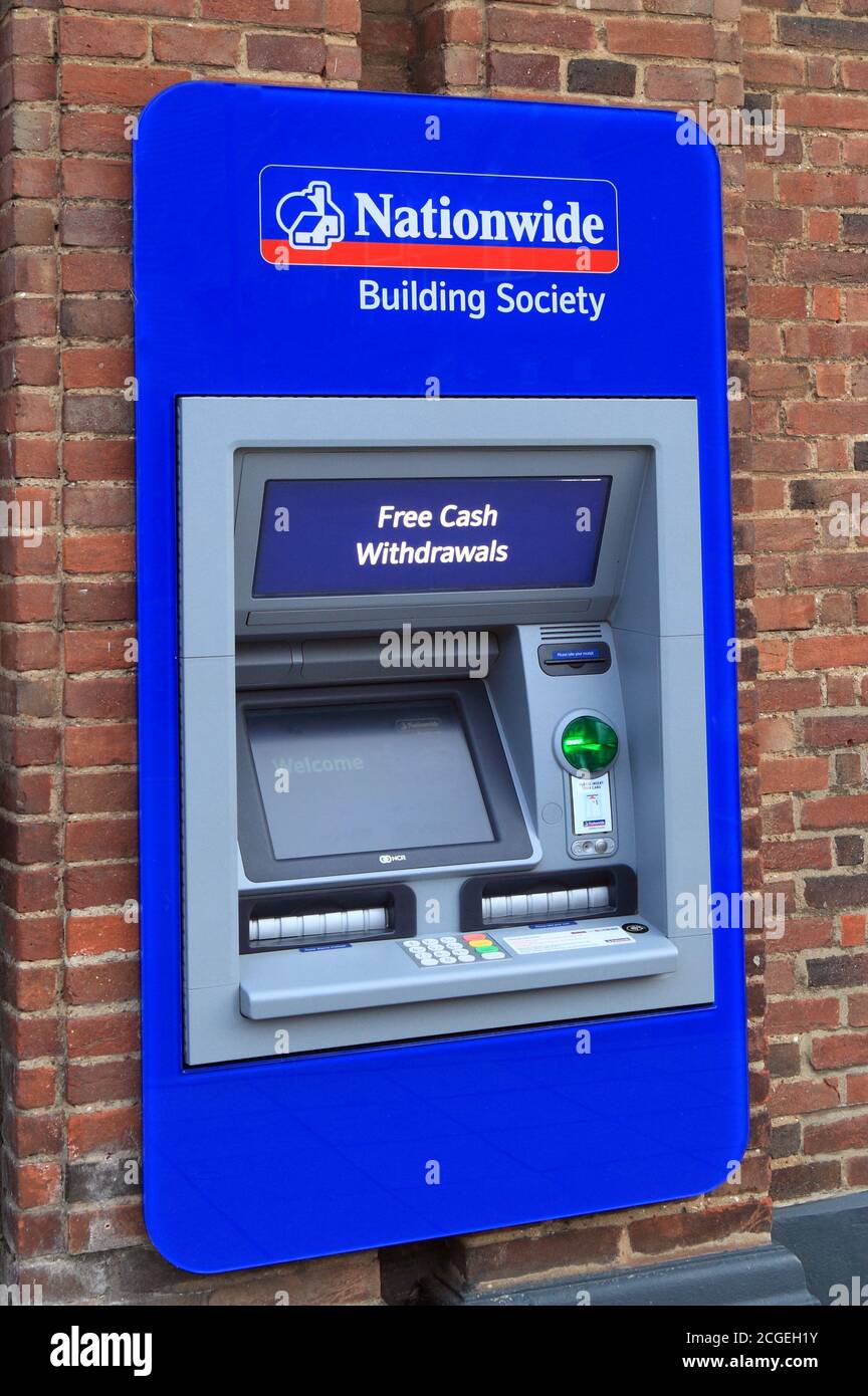 Nationwide Bank Atm Cash Machine Stockfotos Und Bilder Kaufen Alamy