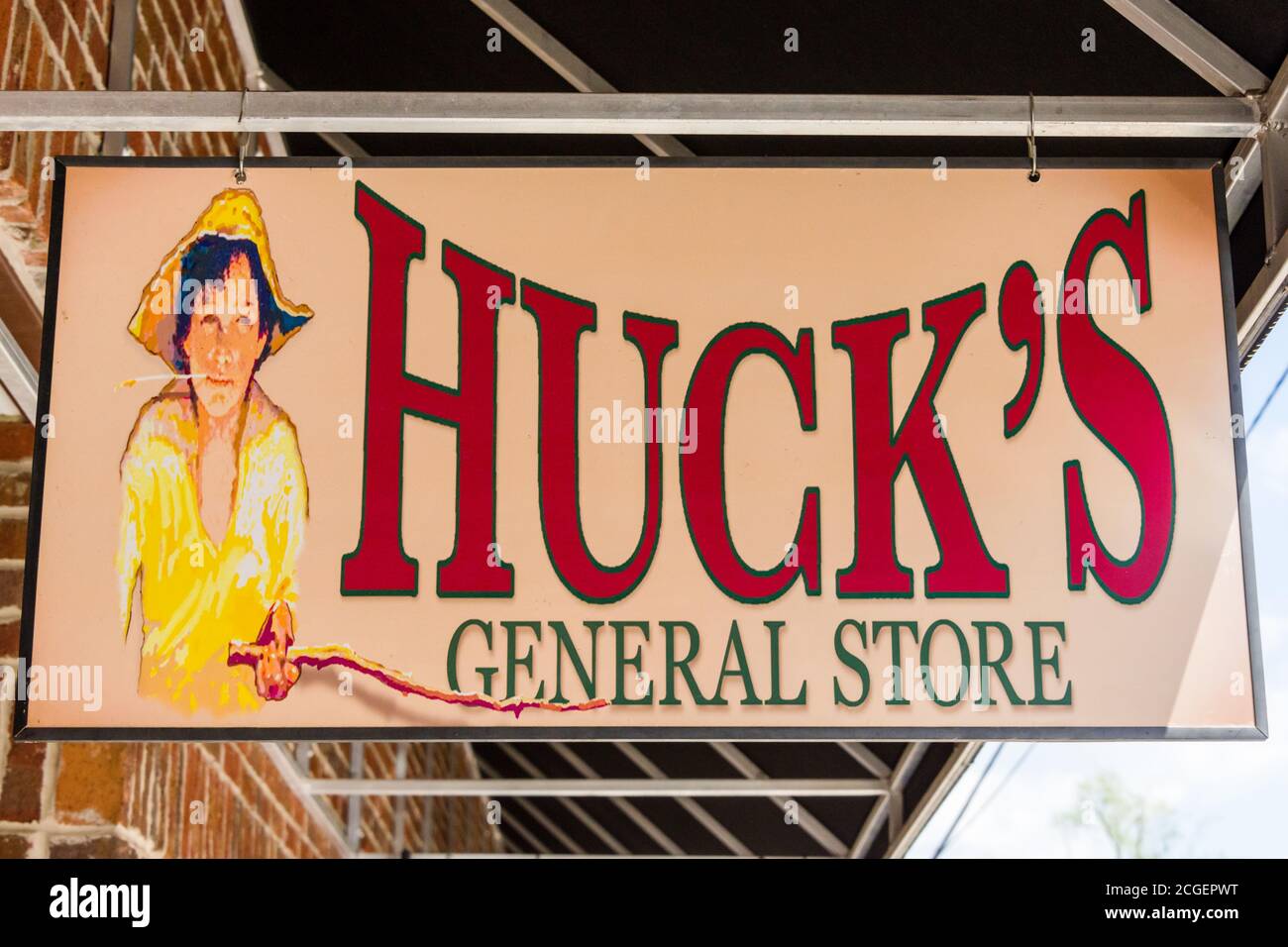 Northern Georgia, Blue Ridge Huck's General Store Stockfoto