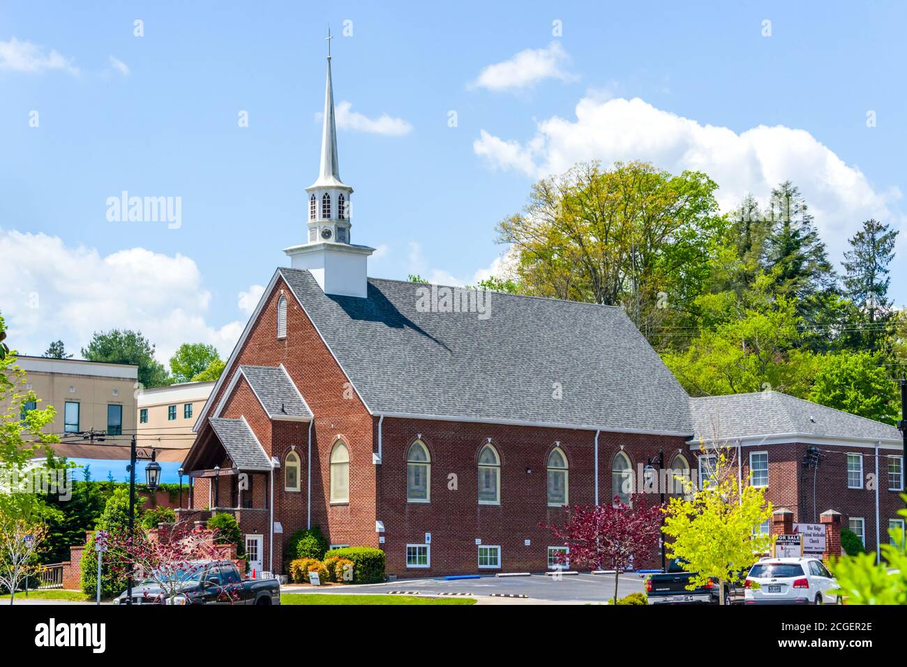 Nordgeorgien, Blue Ridge Vereinigte Methodistische Kirche Stockfoto