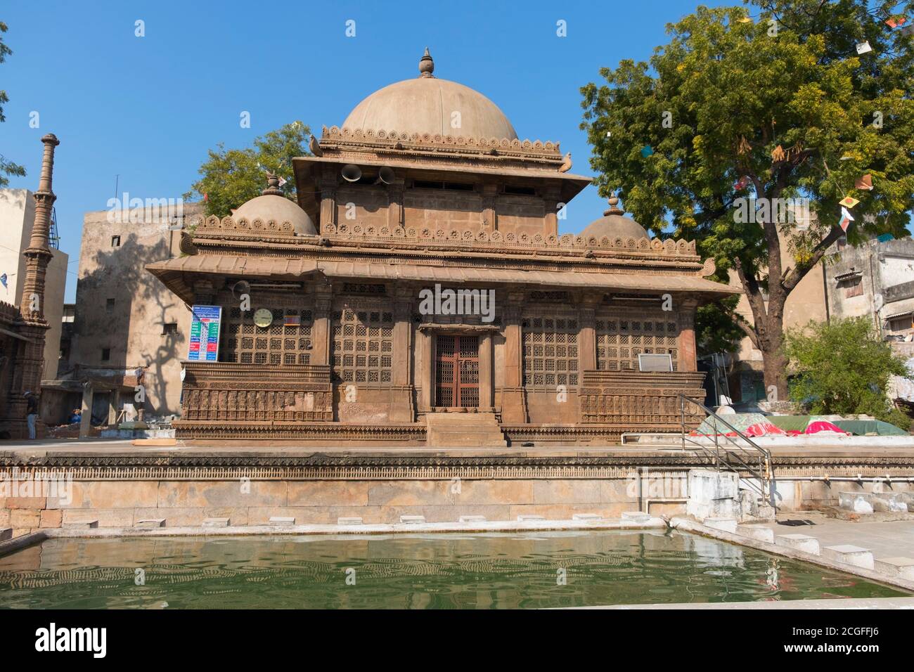 Rani Sipri Moschee Ahmedabad Gujarat Indien Stockfoto