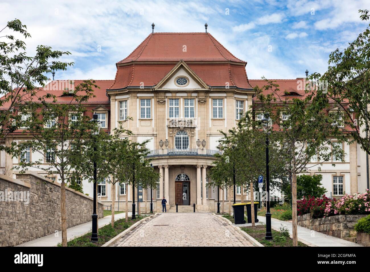 Oberlandesgericht Naumburg Stockfoto