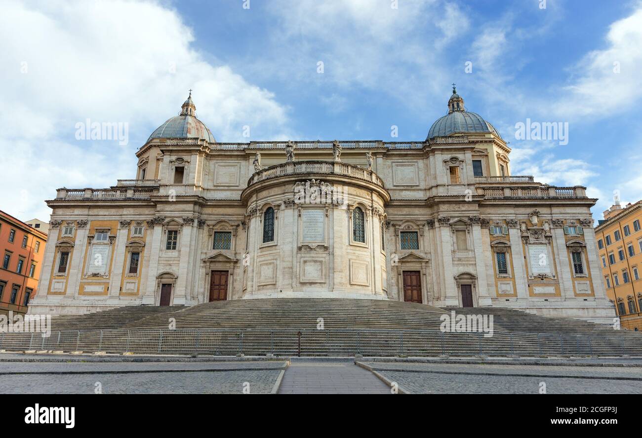 Basilica di Santa Maria Maggiore, Rom, Italien. Stockfoto