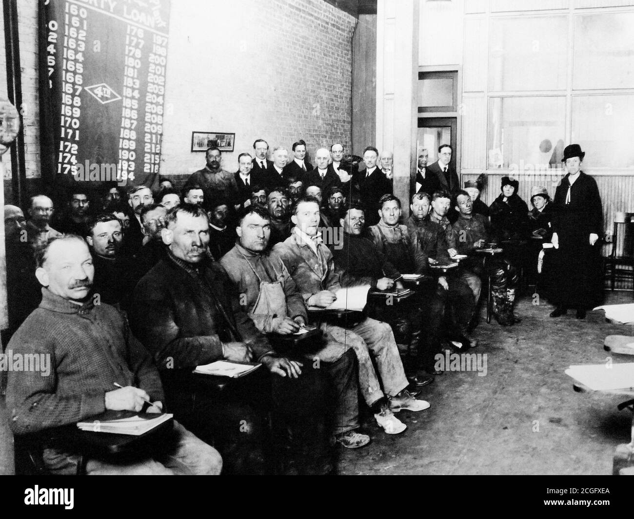 DIE GESICHTER DER MIGRANTEN IM NATIONALEN MUSEUM FÜR EINWANDERUNG Stockfoto