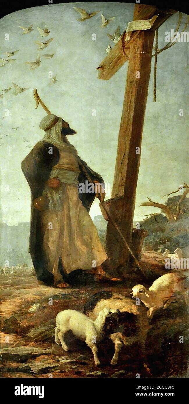 Morris Phillip Richard - der Hirte von Jerusalem - Britisch Schule - 19. Jahrhundert Stockfoto