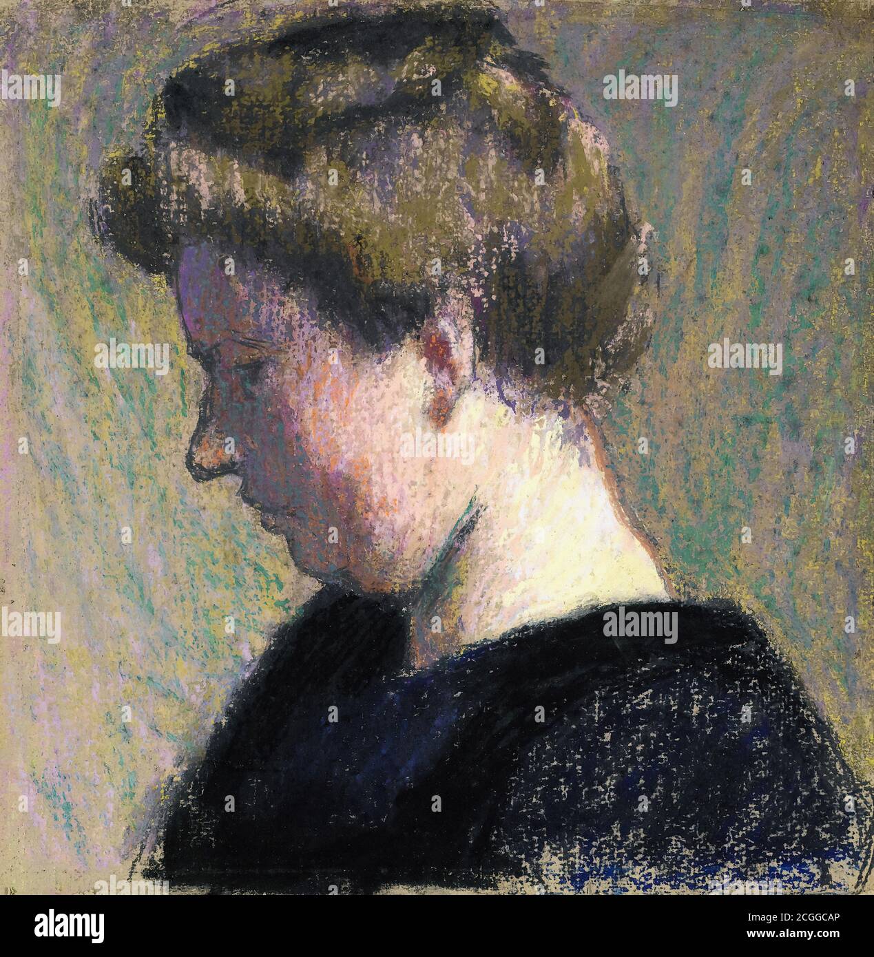 O 'conor Roderic - Souvenir von Pont-Aven - British School - 19. Jahrhundert Stockfoto