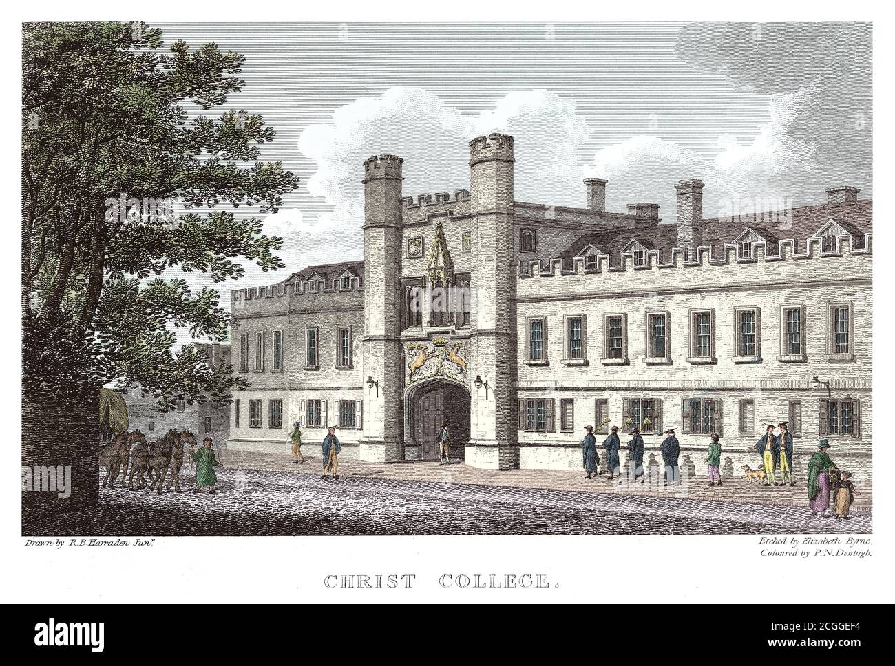 Christs College Stockfoto