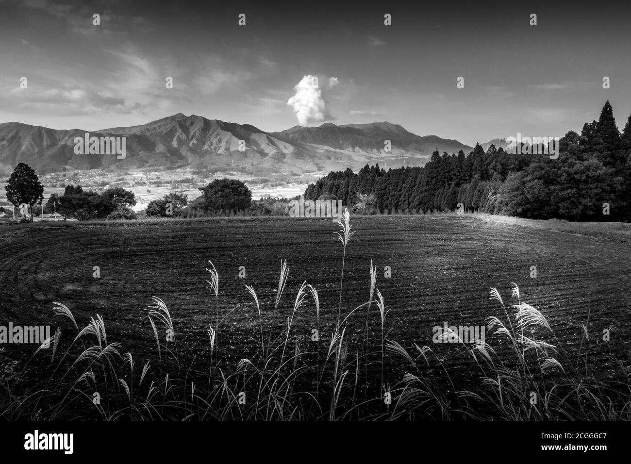 Mount Aso, japan Stockfoto