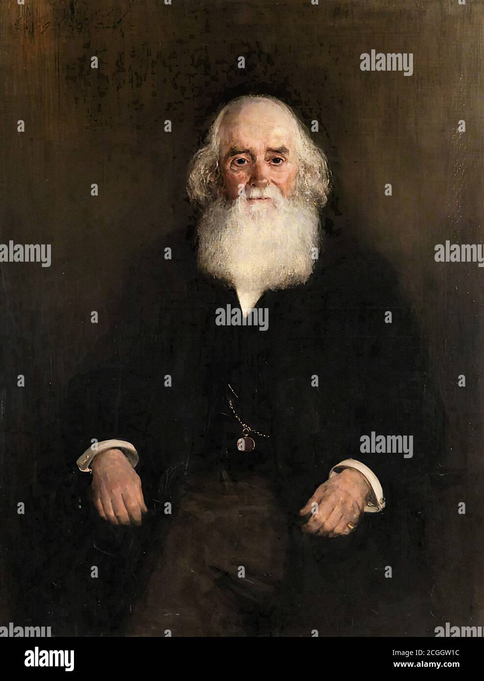 Reid George Ogilvy - James Russell erster Provost von Motherwell - British School - 19. Jahrhundert Stockfoto