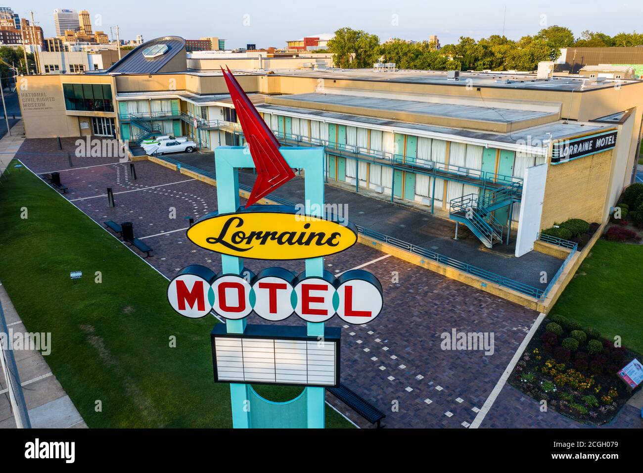 Lorraine Motel, Memphis, TN, USA Stockfoto
