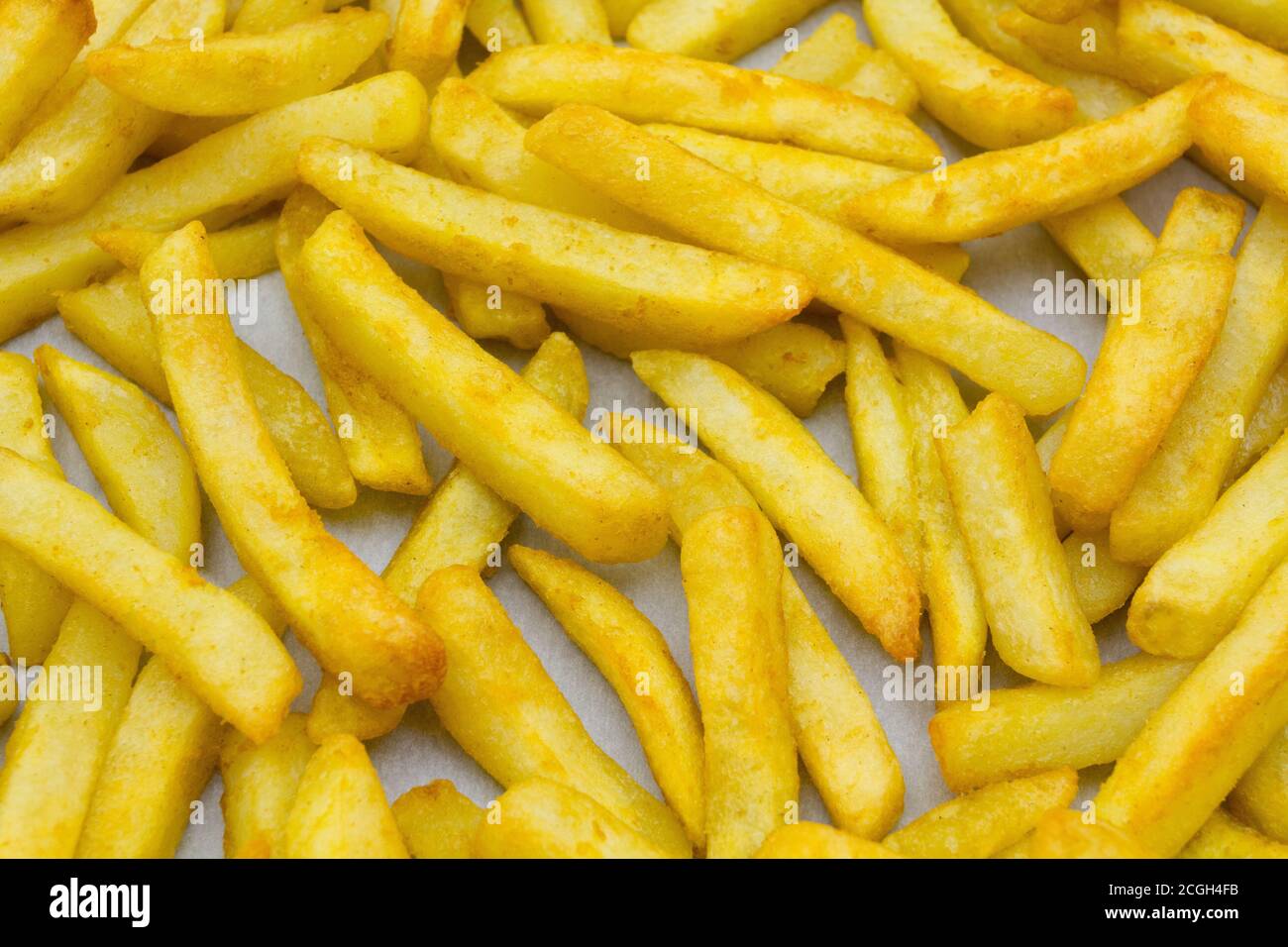 pommes frites auf einem Backblech Stockfotografie - Alamy