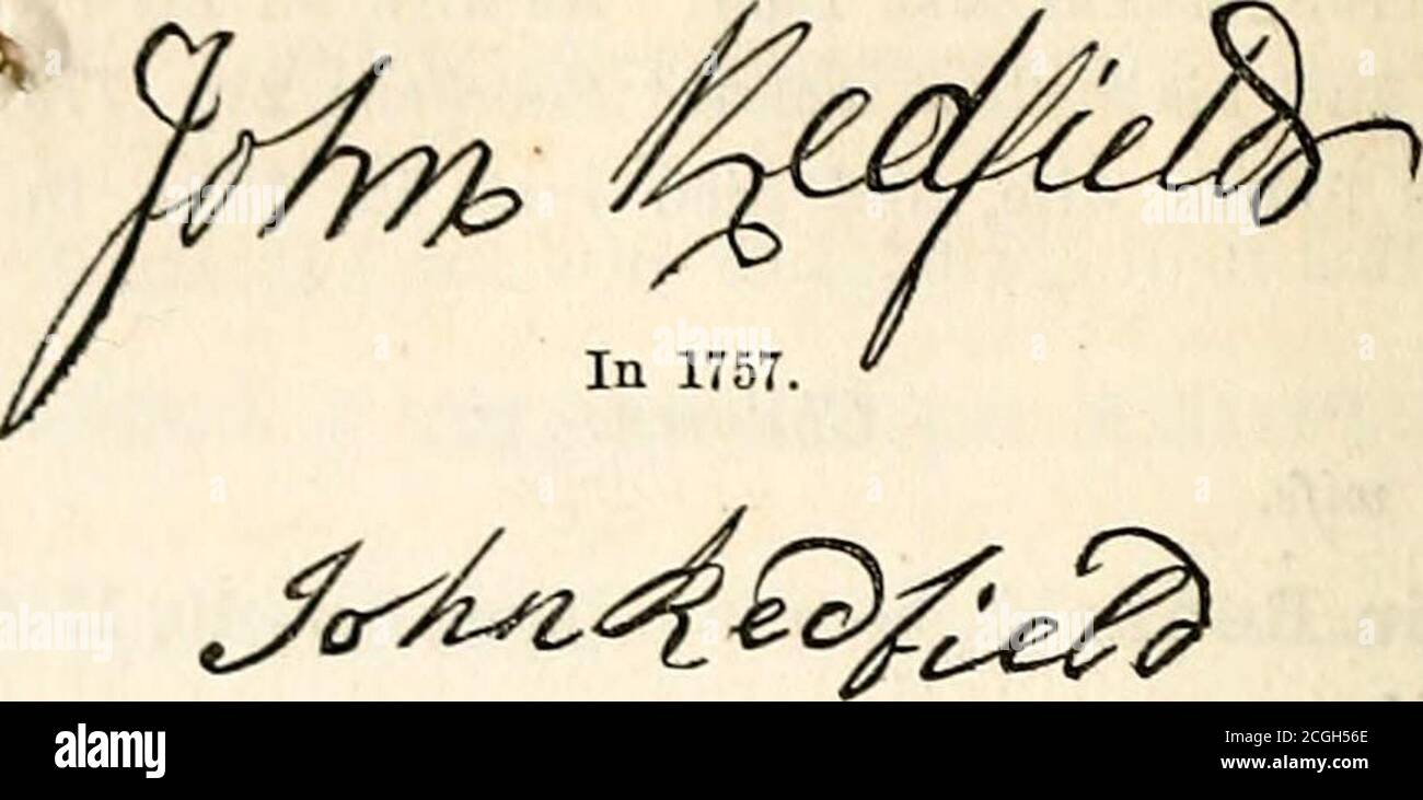 . Genealogische Geschichte der Familie Redfield in den Vereinigten Staaten: Als eine Revision und Erweiterung der genealogischen Tabellen im Jahr 1839 von William C. Redfield. Frau von Dr. John Redfield. März 2ith, 1783, der am 22d Tag qf stirbt, sagte März, im fünfzigsten Jahr ihres Alters; durch Jonathan Todd, A. M., vastor qfthe zweite Kirche in Guilford. New Haven: LYinted by Thomas and Samuel Green, 1783. t Hannah Eliot war Tochter von Rev. Tared Eliot, von Killingworth, war der Sohn des Rev. Joseph Eliot, von Guilford, war der Sohn von Rev. John Eliot der Apostel. Genealogie der Familie Eliot, Stockfoto