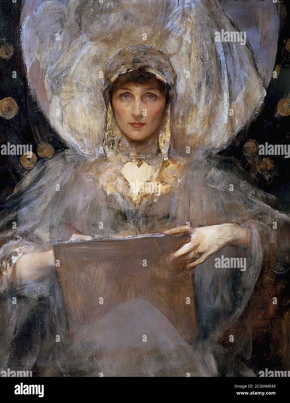 Shannon Sir James Jebusa - Lady Violet die Herzogin von Rutland 2 - British School - 19. Jahrhundert Stockfoto