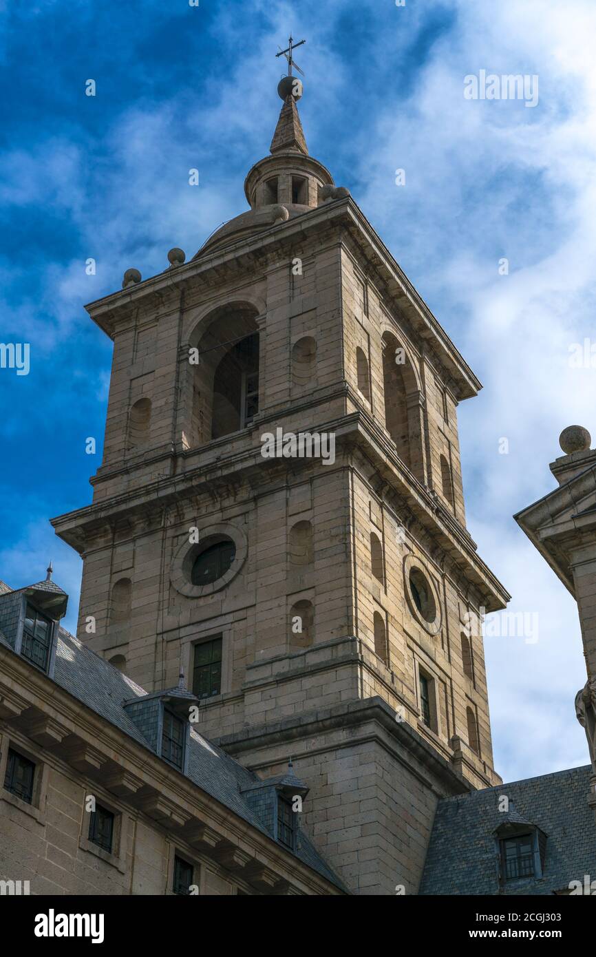 Real Sitio de San Lorenzo de El Escorial Stockfoto