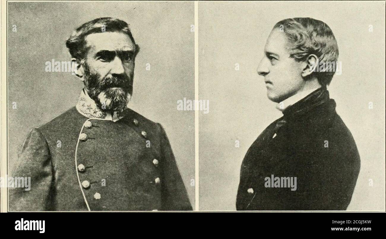 . Die fotografische Geschichte des Bürgerkrieges.. . JOHN GLOCKE HOOD, um eine klassische Laudatio zu paraphrasieren, Keine LED mit mehr Ruhm als Hood, noch Manv Le<l und Es war Mueh Ruhm. EDMUND KIRBV SMITHSkillful und Persistent Fighter gegen Odds und EverUnbeugsam im Angesicht der Rückschläge im Feld.. BRAXTON BRAGG SAMUEL COOPER Führer in drei der heftigsten Schlachten des Krieges und Ranking Officer der Armee. Alle kommandierenden Generäle trugen die südliche Kampflinie wieder in ihren äußersten Norden, nach Cooper portiert und erhielten alle Befehle von ihm. Hisin der Westen; EIN Rekord von vier Jahren auf dem Gebiet. Senden Sie eine Stockfoto
