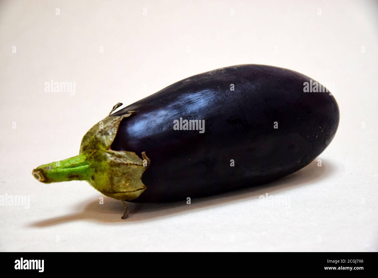 Aubergine Stockfoto