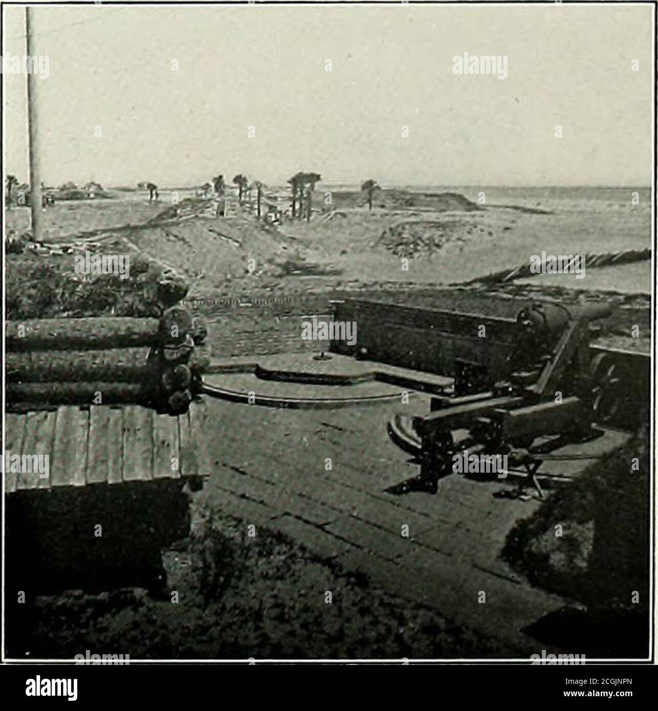 . Originalaufnahmen auf den Schlachtfeldern während des Bürgerkrieges der Vereinigten Staaten. FORT JOHNSON AUF JAMES ISLAND IN 1863 FORT MARSHALL AUF SULLIVANS ISLAND IN 1863(69) INTERIEUR VON FORT MOLTRIE AUF SULLIVAN S ISLAND Stockfoto