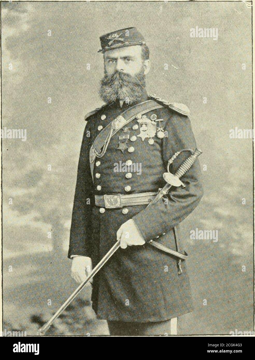 . Geschichte des einhundertsechsten Regiments, Pennsylvania Freiwillige, 2d Brigade, 2d Division, 2d Corps, 1861-1865. ING Company H, toTexas, durch den Rio Pecos, eine neue Route, noch nie zuvor von weißen Männern gereist, ejccept eine Vermessungs-Partei. Sie wurden dann in Fort Clarke, Texas, stationiert, bis zur Abspaltung dieses Staates im März 1861 und die US-Truppen aus dem Staat bestellt wurden.als die Truppen dort verließen, begleitete er sie nach Indianola, und wurde auf die United States Transport, die Empire City von New York. Sie segelten von Indianola mit fünf Kompanieder 3d U. S. Infanterie Stockfoto