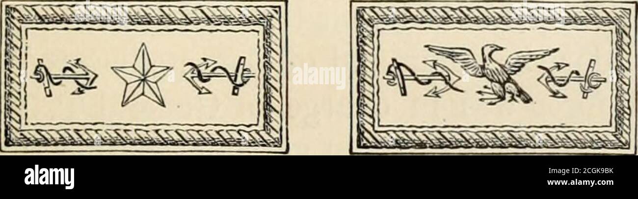 . Die Geschichte der Jugend des Krieges für die Union . Hinten-Admikal... Stockfoto