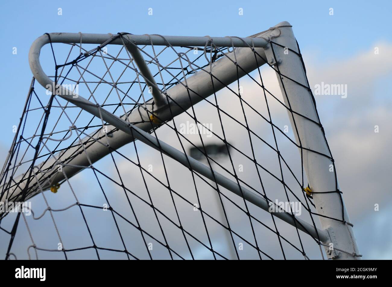 Fußball-Hintergrund Stockfoto