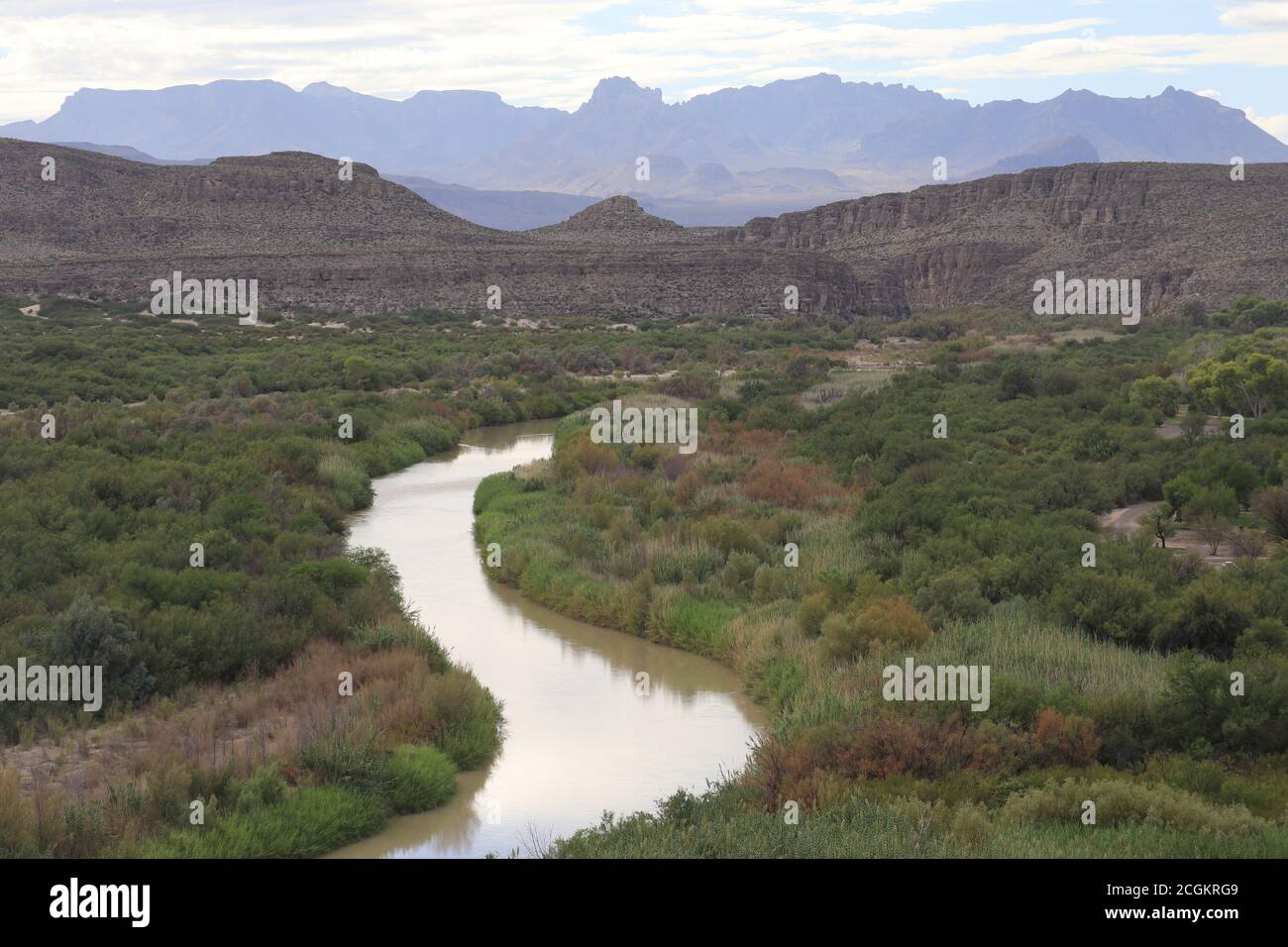 Rio Grande Stockfoto