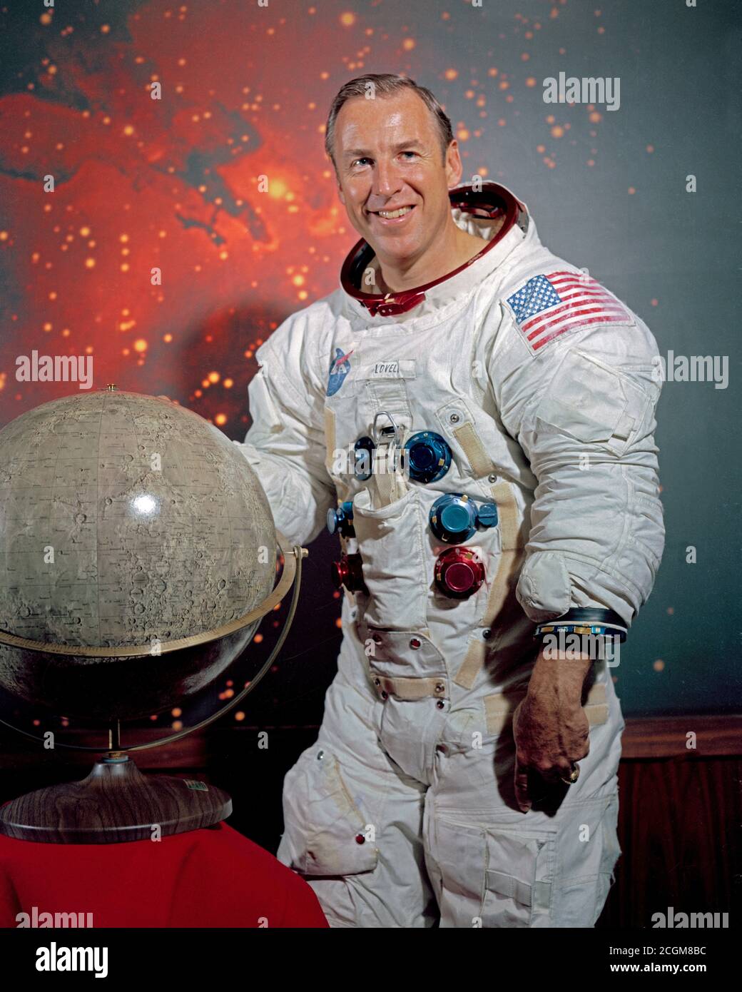 (1969) - - - Astronaut James A. Lovell portrait. Stockfoto